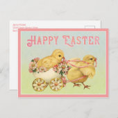 ハッピーイースターヴィンテージチックス ポストカード (正面/裏面)