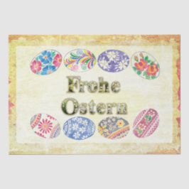 ハッピーイースターヴィンテージティッシュペーパー 薄葉紙