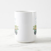 ハッピーイースターヴィンテージトラックコーヒーマグ コーヒーマグカップ (中央)