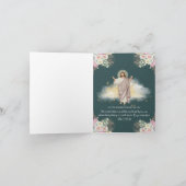 ハッピーイースター伝統的カトリック 招待状 (内部)