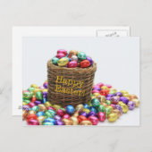 ハッピーイースター入り卵 シーズンポストカード (正面/裏面)