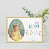 ハッピーイースター写真 シーズンカード (スタンド正面)