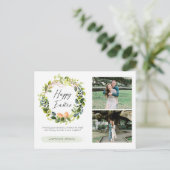 ハッピーイースター写真 ポストカード (スタンド正面)