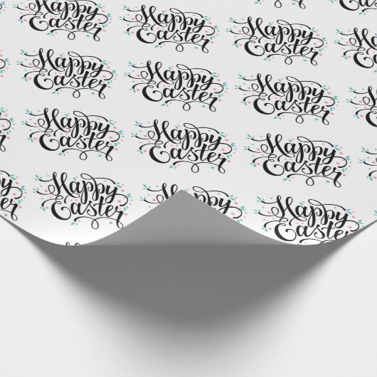 ハッピーイースター包装紙 ラッピングペーパー (角)