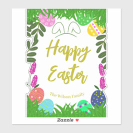 ハッピーイースター化粧卵狩り シール
