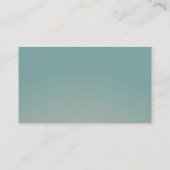 ハッピーイースター卵と春の花ソフトブルー エンクロージャーカード (裏面)