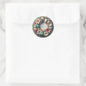 ハッピーイースター卵リース ラウンドシール (バッグ)