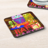 ハッピーイースター卵春用センターピース コースター (左側)