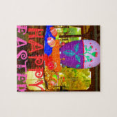 ハッピーイースター卵春用センターピース ジグソーパズル (横)