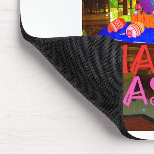 ハッピーイースター卵春用センターピース マウスパッド (コーナー)