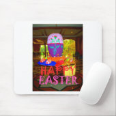 ハッピーイースター卵春用センターピース マウスパッド (マウス)
