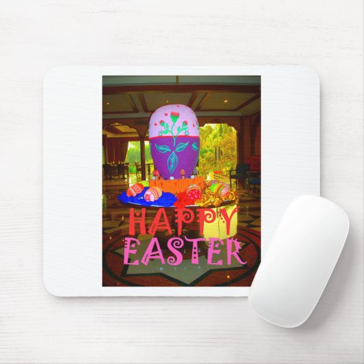 ハッピーイースター卵春用センターピース マウスパッド (マウス)