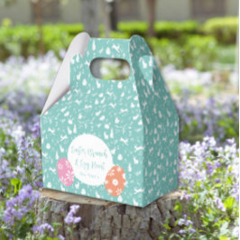 ハッピーイースター卵狩りターコイズハンドドロー フェイバーボックス