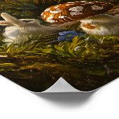 ハッピーイースター卵狩りポスター ポスター (角)