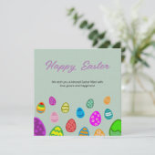 ハッピーイースター卵 シーズンカード (スタンド正面)