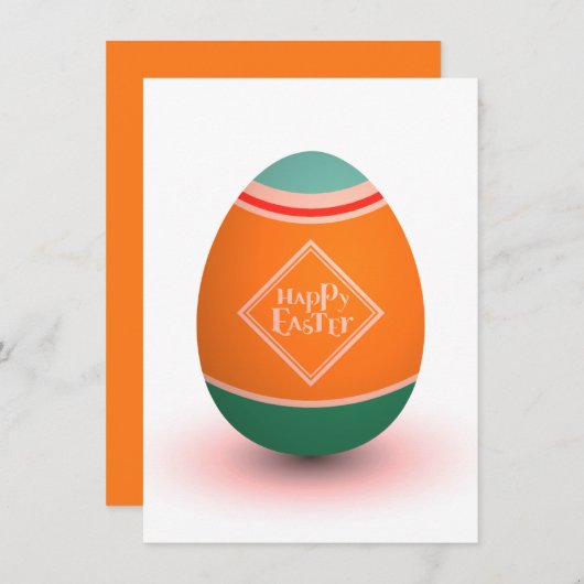 ハッピーイースター卵 シーズンカード (正面/裏面)