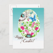 ハッピーイースター卵 シーズンポストカード (正面/裏面)