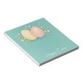 ハッピーイースター卵 ノートパッド (アングル)