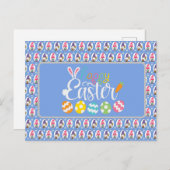 ハッピーイースター卵 ポストカード (正面/裏面)
