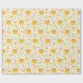 ハッピーイースター卵 ラッピングペーパー (フラット)