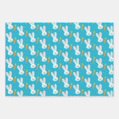 ハッピーイースター又は春大事な行事 ラッピングペーパーシート (正面)