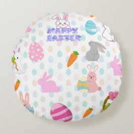 ハッピーイースター型 ラウンドクッション
