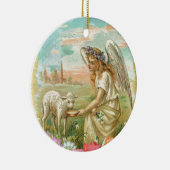 ハッピーイースター天使 セラミックオーナメント (右)