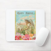 ハッピーイースター天使 マウスパッド (マウス)
