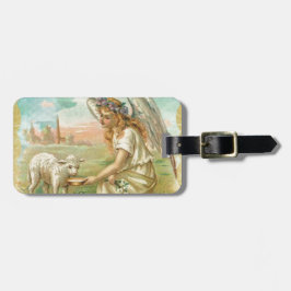 ハッピーイースター天使 ラゲッジタグ