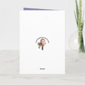 ハッピーイースター夫サムバニー愛してる シーズンカード (裏面)