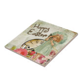 ハッピーイースター女 タイル (側面)