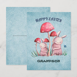 ハッピーイースター孫はがき ポストカード