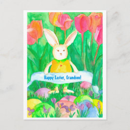 ハッピーイースター孫カスタム シーズンポストカード