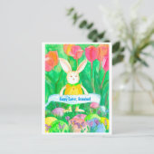 ハッピーイースター孫カスタム シーズンポストカード (スタンド正面)