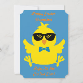 ハッピーイースター孫グリーティングカード