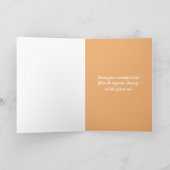 ハッピーイースター孫娘カスタム シーズンカード (内部)