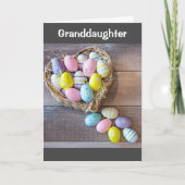 ***ハッピーイースター孫娘***イースターカード シーズンカード (正面)