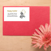 ハッピーイースター宗教差出人住所ラベル ラベル