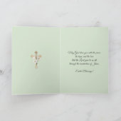 ハッピーイースター恵み復活司祭ヴィンテージ シーズンカード (内部)