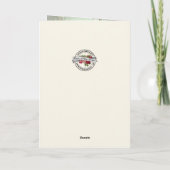 ハッピーイースター恵み祈りの言葉再生ヴィンテージ シーズンカード (裏面)