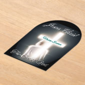 ハッピーイースター恵み アクリル招待状 (レイダウン)