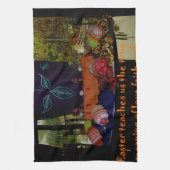 ハッピーイースター愛と希望 キッチンタオル (縦)