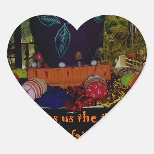 ハッピーイースター愛と希望 ハートシール (正面)