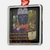 ハッピーイースター愛と希望 メタルオーナメント (左)