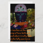 ハッピーイースター愛と希望 便箋 (正面/裏面)