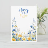 ハッピーイースター招待状 招待状 (スタンド正面)