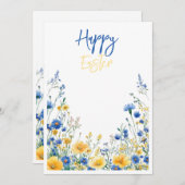 ハッピーイースター招待状 招待状 (正面/裏面)