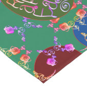 「ハッピーイースター持って」卵 ショートテーブルランナー (コーナー)