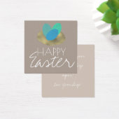 ハッピーイースター斑点卵イースターネストありがとう (デスク)