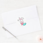 ハッピーイースター日 ラウンドシール (封筒)